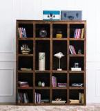 Woodsworth Oakland Solid Wood Book Shelf In Provincial Teak Finish