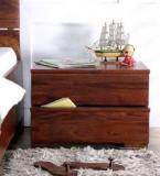 Woodsworth Oakville Bed Side Table In Provincial Teak Finish