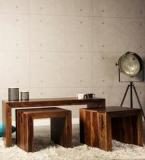 Woodsworth Olney Coffee Table Set In Provincial Teak Finish