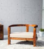 Woodsworth Omaha Arm Chair In Provincial Teak Finish