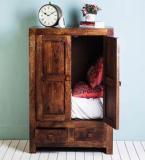 Woodsworth Ontario Solid Wood Wardrobe In Provincial Teak Finish