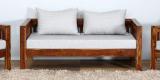 Woodsworth Orting Two Seater Sofa In Provincial Teak Finish