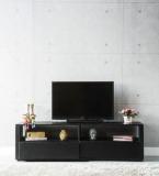 Woodsworth Palencia Solid Wood Entertainment Unit In Espresso Walnut Finish