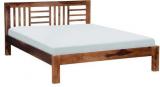 Woodsworth Paloma Queen Size Bed In Provincial Teak Finish