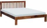 Woodsworth Paloma Solid Wood King Sized Bed Without Storage In Provincial Teak Finish