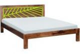 Woodsworth Paloma Solid Wood King Sized Bed Without Storage In Provinical Teak Finish