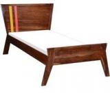 Woodsworth Paloma Solid Wood Single Bed In Provincial Teak Finish