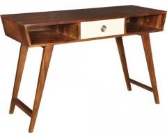 Woodsworth Paloma Study & Laptop Table with Drawer in Provincial Teak Finish