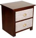 Woodsworth Panama City Bed Side Table In Colonial Maple Finish