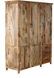 Woodsworth Pessoa Wardrobe In Natural Finish