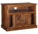 Woodsworth Porto Alegre Entertainment Unit In Provincial Teak Finish