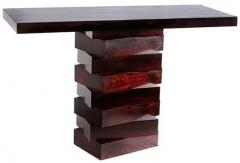 Woodsworth Puebla Console Table in Passion Mahogany finish