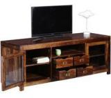 Woodsworth Puebla Entertainment Unit In Provincial Teak Finish