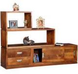 Woodsworth Puebla Multipurpose Display Unit Honey Oak Finish