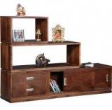 Woodsworth Puebla Multipurpose Display Unit In Provincial Teak Finish