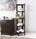 Woodsworth Puebla Solid Wood Book Shelf In Espresso Walnut Finish