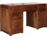 Woodsworth Puebla Solid Wood Computer Table In Provincial Teak Finish