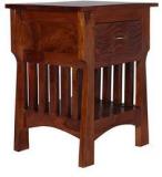 Woodsworth Quito Bed Side Table In Colonial Maple Finish