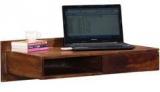 Woodsworth Quito Solid Wood Wall Mount Study Cum Laptop Table In Provincial Teak Finish