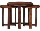 Woodsworth Rio Solid Wood Set Of Tables Provincial Teak