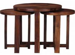 Woodsworth Rio Solid Wood Set of Tables Provincial Teak