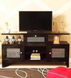 Woodsworth Rochester Entertainment Unit In Espresso Walnut Finish