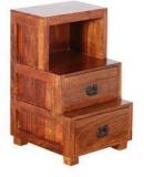 Woodsworth Rosario Bed Side Table In Colonial Maple Finish