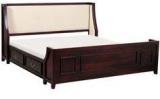 Woodsworth Rosario Queen Size Bed In Passion Mahogany Finish