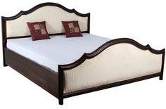 Woodsworth Rosario Queen Size Bed With Storage In Provincial Teak Finish