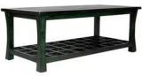 Woodsworth Rosario Solid Wood Coffee Table In Green Oak Finish