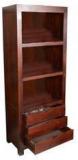 Woodsworth Saffron Book Shelf In Colonial Maple Finish