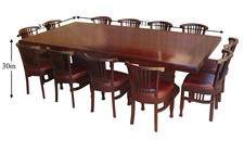 Woodsworth Saffron Dining Table Set In Mahogany Wood Finish