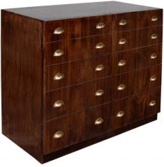 Woodsworth Salvador Entertainment Unit in Provincial Teak Fnish