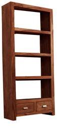 Woodsworth Salvador Open And Closed Book Shelf In Natural Polish