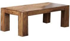 Woodsworth Salvador Rectangular Low Seated Coffee Table In Natural Polish