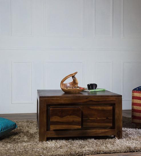 Woodsworth Salvador Storage Coffee Table in Provincial Teak Finish