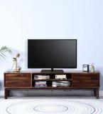 Woodsworth San Clemente Entertainment Unit In Provincial Teak Finish