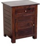 Woodsworth San Juan Bed Side Table In Colonial Maple Finish