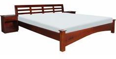 Woodsworth San Juan King Sized Bed With Bed Side Tables In Colonial Maple Finish