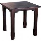 Woodsworth San Luis Four Seater Dining Table In Espresso Walnut Finish