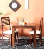 Woodsworth San Nicholas Two Seater Dining Set In Provincial Teak Finish