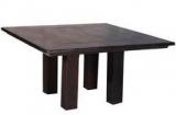 Woodsworth San Pedro Four Seater Dining Table In Espresso Walnut Finish