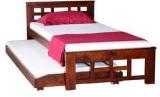 Woodsworth Santa Cruz Extendable Solid Wood Single Bed In Honey Oak Finish