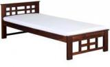 Woodsworth Santa Cruz Solid Wood Single Bed In Provincial Teak Finish