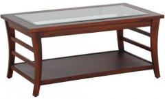 Woodsworth Santa Fe Slatted Coffee Table in Honey Oak Finish