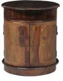 Woodsworth Santa Fe Solid Wood Bar Cabinet In Provincial Teak Finish