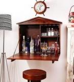 Woodsworth Santa Iria Bar Cabinet In Provincial Teak Finish