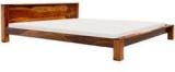 Woodsworth Santiago King Sized Bed In Colonial Maple Finish