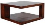 Woodsworth Santiago Solid Wood Coffee & Centre Table In Espresso Walnut Finish