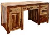 Woodsworth Santiago Study & Laptop Table In Natural Sheesham Finish